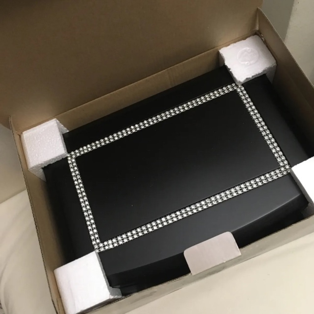 Mercuries Asia LTD Sears Java Finish Jewelry Chest With Nine Sections Open Box - Picture 3 of 8